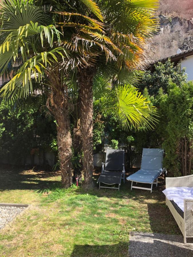 Gemuetliche Ferienwohnung Mit Garten Biasca Zewnętrze zdjęcie